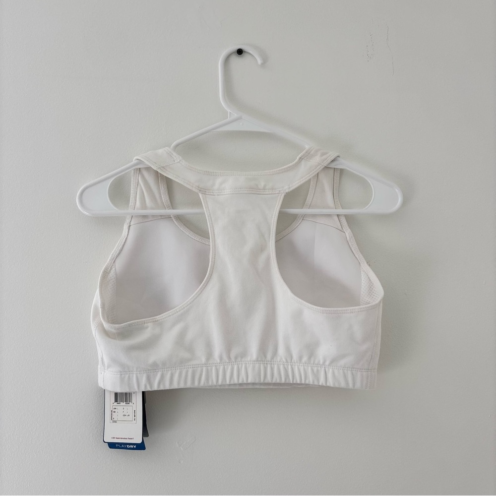 White Reebok Sports Bra - Picture 4 of 4
